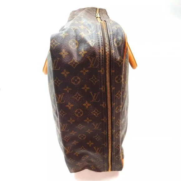 Louis Vuitton Travel Bag Sirius 55 Brown Monogram with Lock & Key - Picture 4 of 15